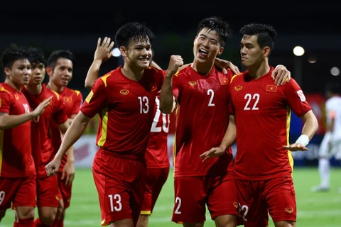 Đội tuyển Việt Nam quyết tâm vô địch AFF Cup 2022 sau lần gần nhất lên ngôi vào năm 2018. (Ảnh: VFF) 