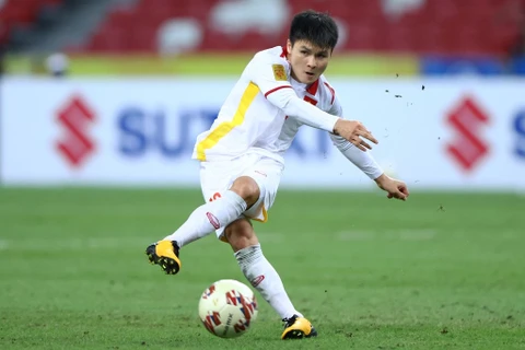 Quang Hải sẽ vắng mặt tại AFF Cup 2022. (Ảnh: Getty Images)