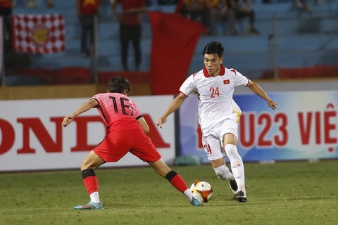 U23 Việt Nam thắng nhẹ nhàng U20 Hàn Quốc với bộ khung mạnh nhất