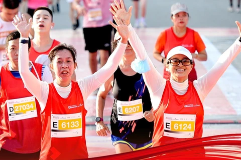 Phong trào chạy bộ marathon tại Việt Nam đang có những bước phát triển mạnh mẽ. (Ảnh: BTC)