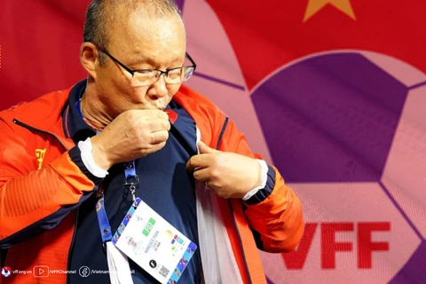 Huấn luyện viên Park Hang-seo chia tay đội tuyển Việt Nam sau AFF Cup 2022. (Ảnh: PV/Vietnam+) 