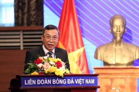 Ông Trần Quốc Tuấn trúng cử vị trí Chủ tịch VFF giai đoạn 2022-2026. (Ảnh: VFF) 