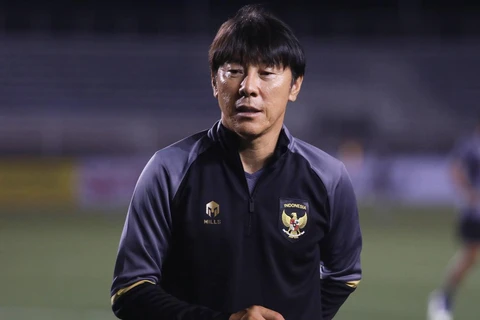 Huấn luyện viên trưởng tuyển Indoneisa, ông Shin Tae-yong. (Ảnh: PSSI) 