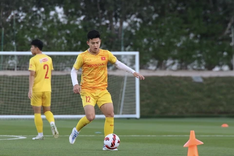 U23 Việt Nam tăng tốc tập luyện cho trận đấu đầu tiên tại Doha Cup