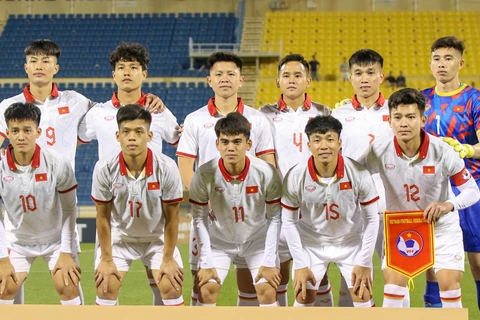 U23 Việt Nam thất bại trận đầu tiên dưới thời huấn luyện viên Philippe Troussier. (Ảnh: VFF) 