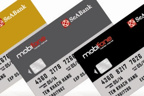 Thẻ đồng thương hiệu MobiFone-SeABank. (Nguồn: SeABank).