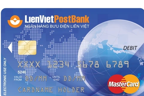 LienVietPostBank phát hành thẻ ghi nợ quốc tế MasterCard 