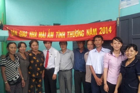 VietinBank trao tặng 10 nhà tình thương tại tỉnh Ninh Thuận 