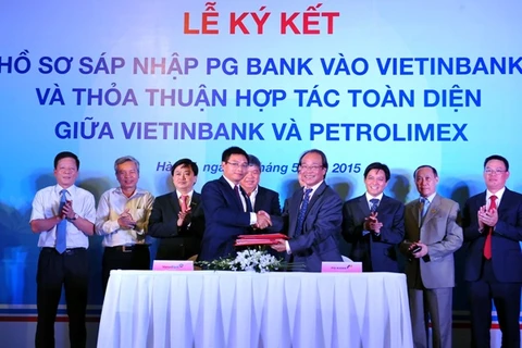 Sáp nhập PG Bank vào VietinBank: Nợ xấu không thay đổi