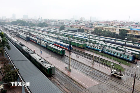 Thỏa thuận hợp tác của Vietinbank và VNR bao gồm các hạng mục nâng cấp cải tạo nhà ga đường sắt trọng điểm, ưu tiên nhà ga ở những thành phố lớn. (Ảnh: TTXVN)