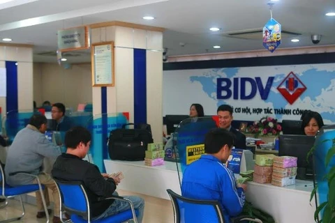 Giao dịch tại BIDV. (Nguồn: BIDV)