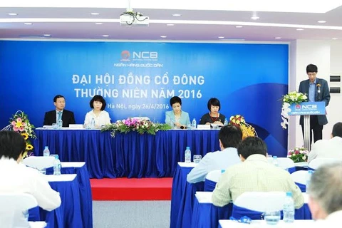 Các đại biểu tham dự tại Đại hội đồng cổ đông NCB. (Nguồn: NCB)