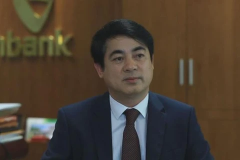 Ông Nghiêm Xuân Thành, Chủ tịch Hội đồng quản trị Ngân hàng Thương mại cổ phần Ngoại thương Việt Nam. (Ảnh: Thúy Hà/Vietnam+)