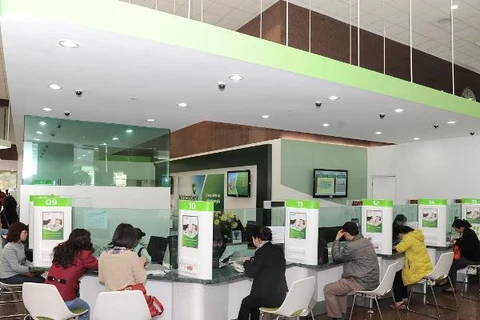 Giao dịch tại Vietcombank. (Nguồn: Vietcombank)