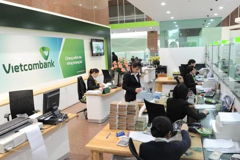 Giao dịch tại Vietcombank. (Nguồn: Vietcombank)