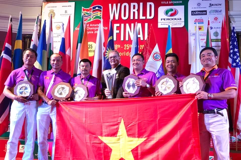 Đội tuyển TPBank WAGC Việt Nam làm nên kì tích khi lần đầu tiên vô địch thế giới. (Nguồn: TPBank)