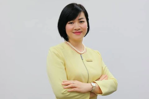 Bà Dương Thị Mai Hoa được bổ nhiệm giữ chức quyền Tổng Giám đốc ABBANK. (Nguồn: ABBANK)
