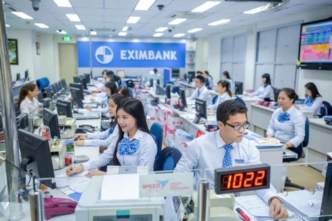Giao dịch tại Eximbank. (Nguồn: Eximbank)