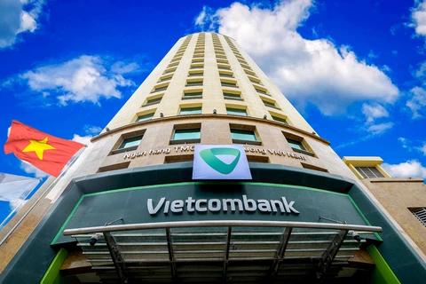 Trụ sở chính Vietcombank tại Thủ đô Hà Nội, Việt Nam. (Nguồn: CTV)