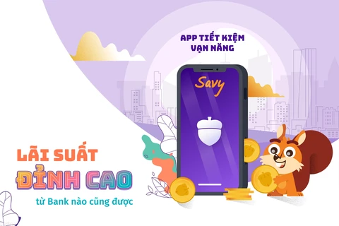 Savy đã thay đổi cả quan niệm lẫn thói quen tiết kiệm của rất nhiều người, đặc biệt là giới trẻ. (Anhr: CTV/Vietnam+)