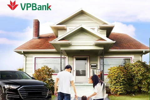 VPBank dành nhiều ưu đãi cho khách hàng vay sản phẩm Home Plus và Car Plus. (Ảnh: CTV/Vietnam+)