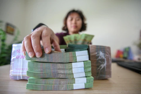 Thống đốc yêu cầu năm 2019 các tổ chức tín dụng tiếp tục đẩy mạnh xử lý nợ xấu. (Ảnh: PV/Vietnam+)