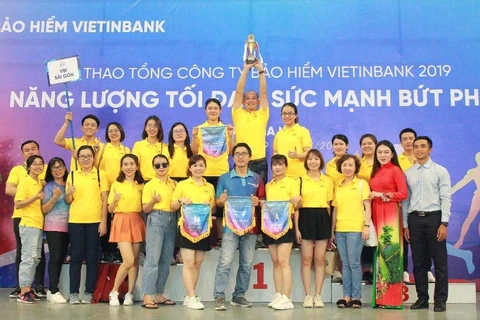 Chi nhánh VBI Sài Gòn đạt các giải thưởng ở 3 bộ môn. (Ảnh: CTV)