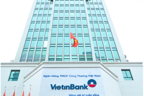 Trụ sở VietinBank. (Ảnh: Vietnam+)