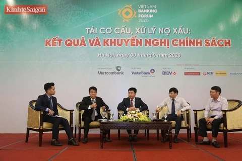 Các đại biểu tại phiên thảo luận. (Ảnh: CTV/Vietnam+)
