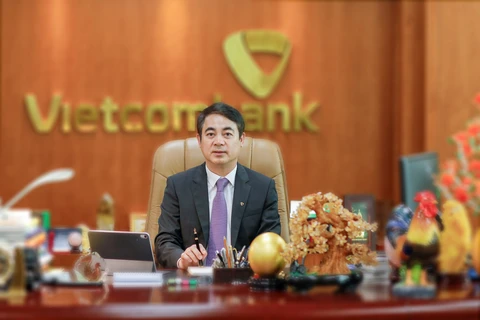 Chủ tịch Hội đồng quản trị Vietcombank Nghiêm Xuân Thành. (Ảnh: CTV/Vietnam+)