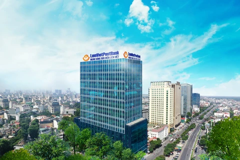 Trụ sở chính của LienVietPostBank. (Ảnh: Vietnam+)
