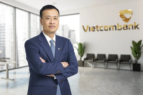 Tân Chủ tịch HĐQT Vietcombank Phạm Quang Dũng. (Ảnh: Vietnam+)