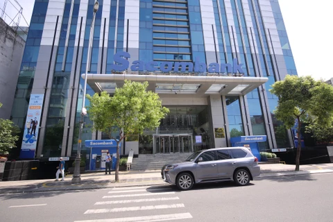 Trụ sở chính của Sacombank. (Ảnh: CTV/Vietnam+)