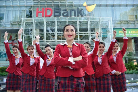 HDBank tuyển dụng 250 ứng viên trên cả nước để phục vụ cho 18 chi nhánh mới. (Ảnh: VIetnam+)