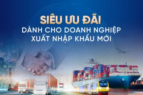 VietinBank ưu đãi lớn cho doanh nghiệp xuất nhập khẩu mới. (Ảnh: Vietnam+)