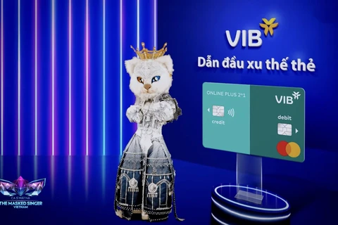 VIB đưa thương hiệu và dịch vụ ngân hàng đến gần hơn với người trẻ qua The Masked Singer. (Ảnh: Vietnam+)