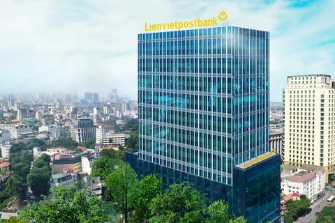 Trụ sở chính tại Lienvietpostbank. (Ảnh: Vietnam+)