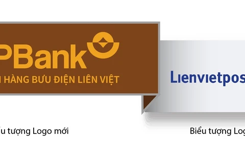 Ngân hàng Bưu điện Liên Việt chính thức đổi nhận diện thương hiệu. (Ảnh: Vietnam+)