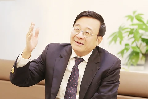 Ông Nguyễn Quốc Hùng, Tổng Thư ký Hiệp hội Ngân hàng Việt Nam. (Ảnh: PV/Vietnam+)