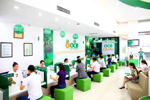OCB tích cực đồng hành cùng khách hàng doanh nghiệp và người dân. (Ảnh: PV/Vietnam+)