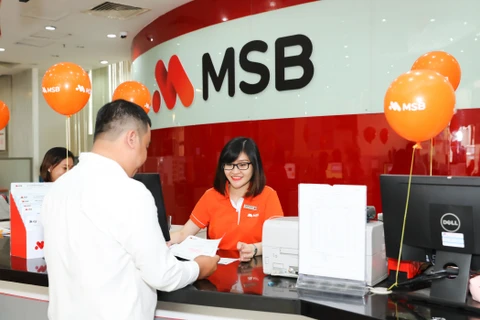 Khách hàng cá nhân vay thế chấp tại MSB được giảm đến 2% lãi suất so với hiện hành. (Ảnh: PV/Vietnam+)