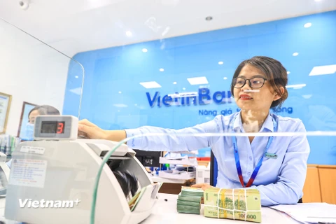 VietinBank được phê duyệt kế hoạch lợi nhuận 2023 là 22.500 tỷ đồng. (Ảnh: PV/Vietnam+)