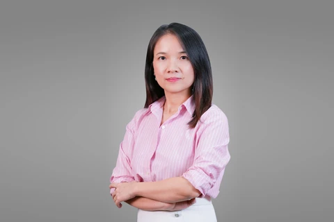 PG Bank bổ nhiệm bà Đinh Thị Huyền Thanh làm quyền Tổng Giám đốc. (Ảnh: PV/Vietnam+)