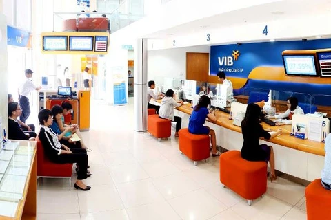 Lợi nhuận trước dự phòng tín dụng của VIB tăng trưởng vượt bậc. (Ảnh: PV/Vietnam+)