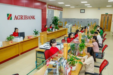Agribank tiếp tục giảm lãi suất cho vay hỗ trợ khách hàng ngay từ đầu năm 2024. (Ảnh: PV/Vietnam+)