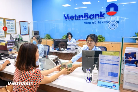 VietinBank dành 5.000 tỷ đồng hỗ trợ doanh nghiệp phát triển bền vững. (Ảnh: PV/Vietnam+)