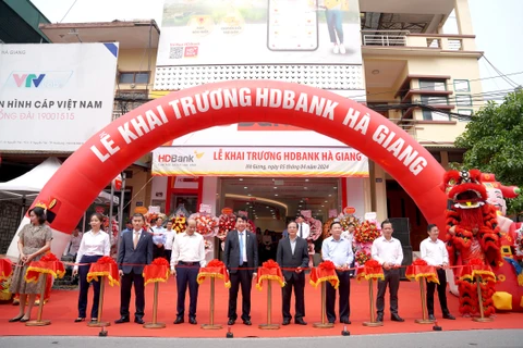 HDBank đặt chi nhánh đầu tiên tại cửa ngõ phía Bắc của Tổ quốc. (Ảnh: Vietnam+)