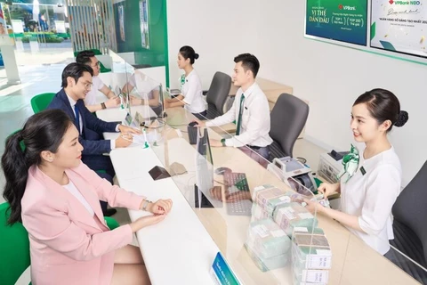 Lợi nhuận trước thuế hợp nhất của VPBank đạt 8.600 tỷ đồng, tăng gần 68%. (Ảnh: Vietnam+)