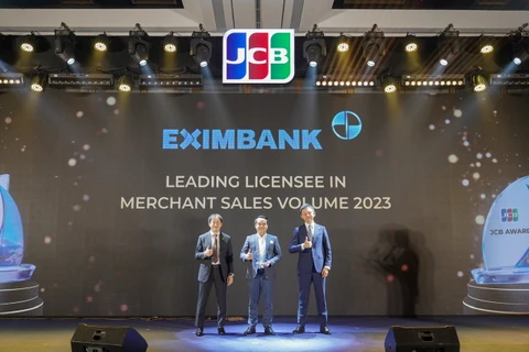 Eximbank khẳng định bước tiến mạnh mẽ và bền vững trong việc phát triển các sản phẩm thẻ. (Ảnh: Vietnam+)