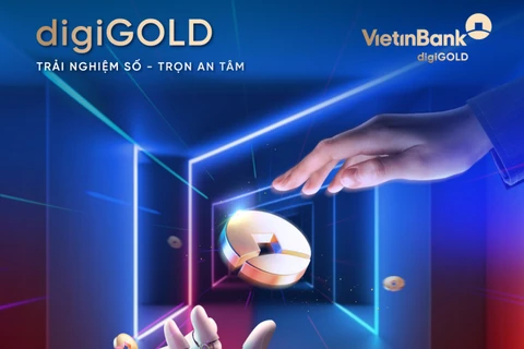 VietinBank iPay Mobile triển khai mua bán vàng trên ứng dụng số. (Ảnh: Vietnam+)